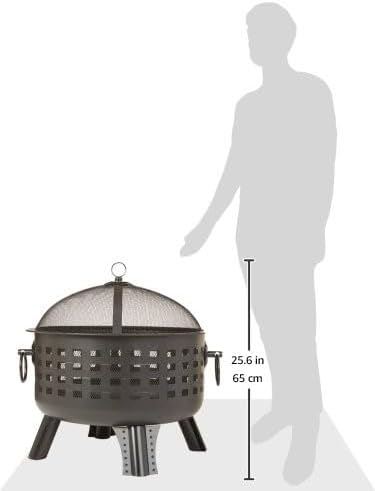 Steel Round Lattice Outdoor Fire Pit