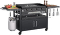 Portable Griddle BBQ Grill Stand