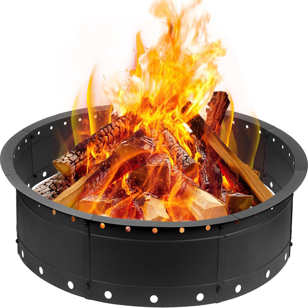 Steel Smokeless Vent Fire Pit Ring