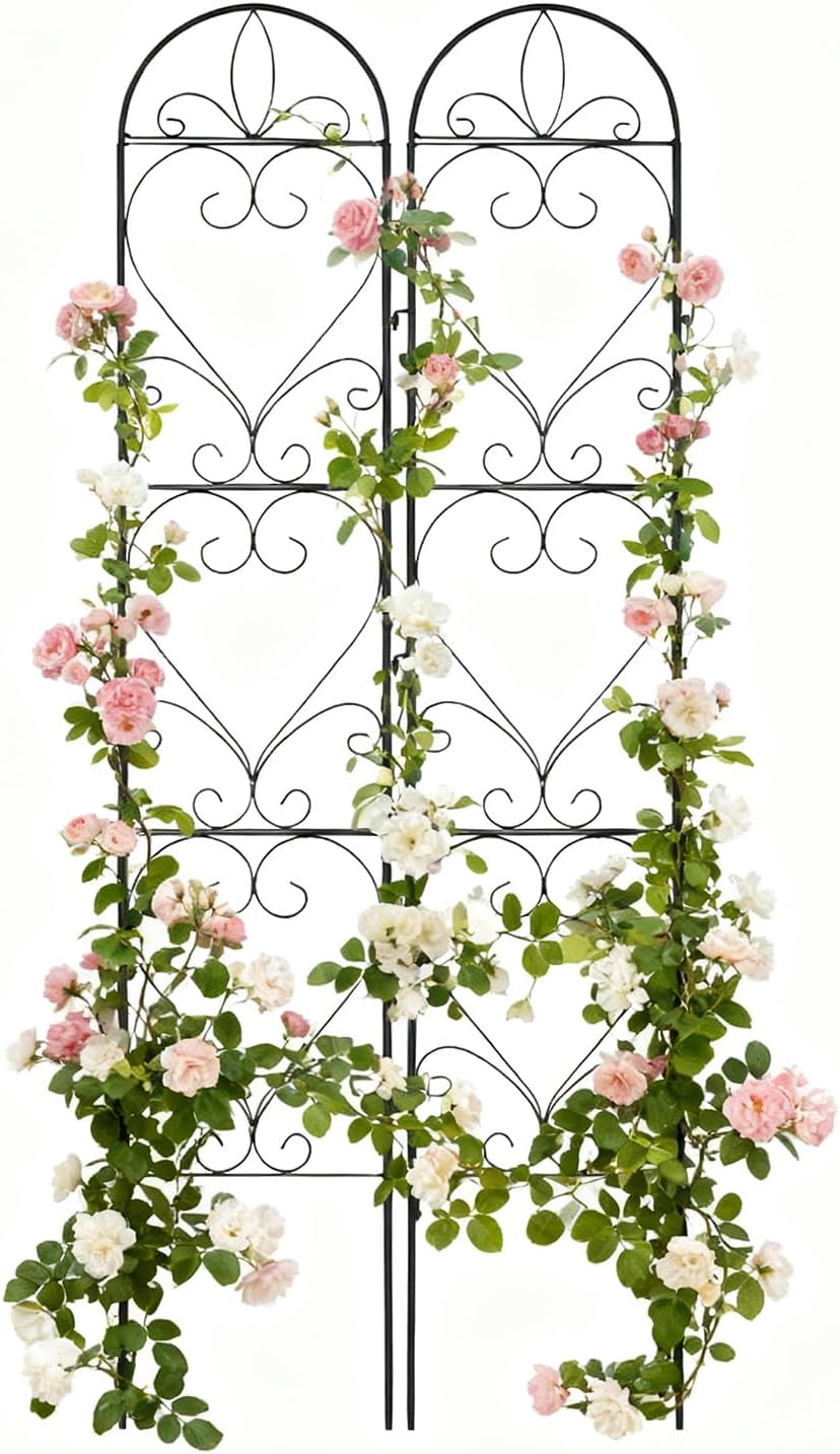 Metal Outdoor Plant Support Trellis