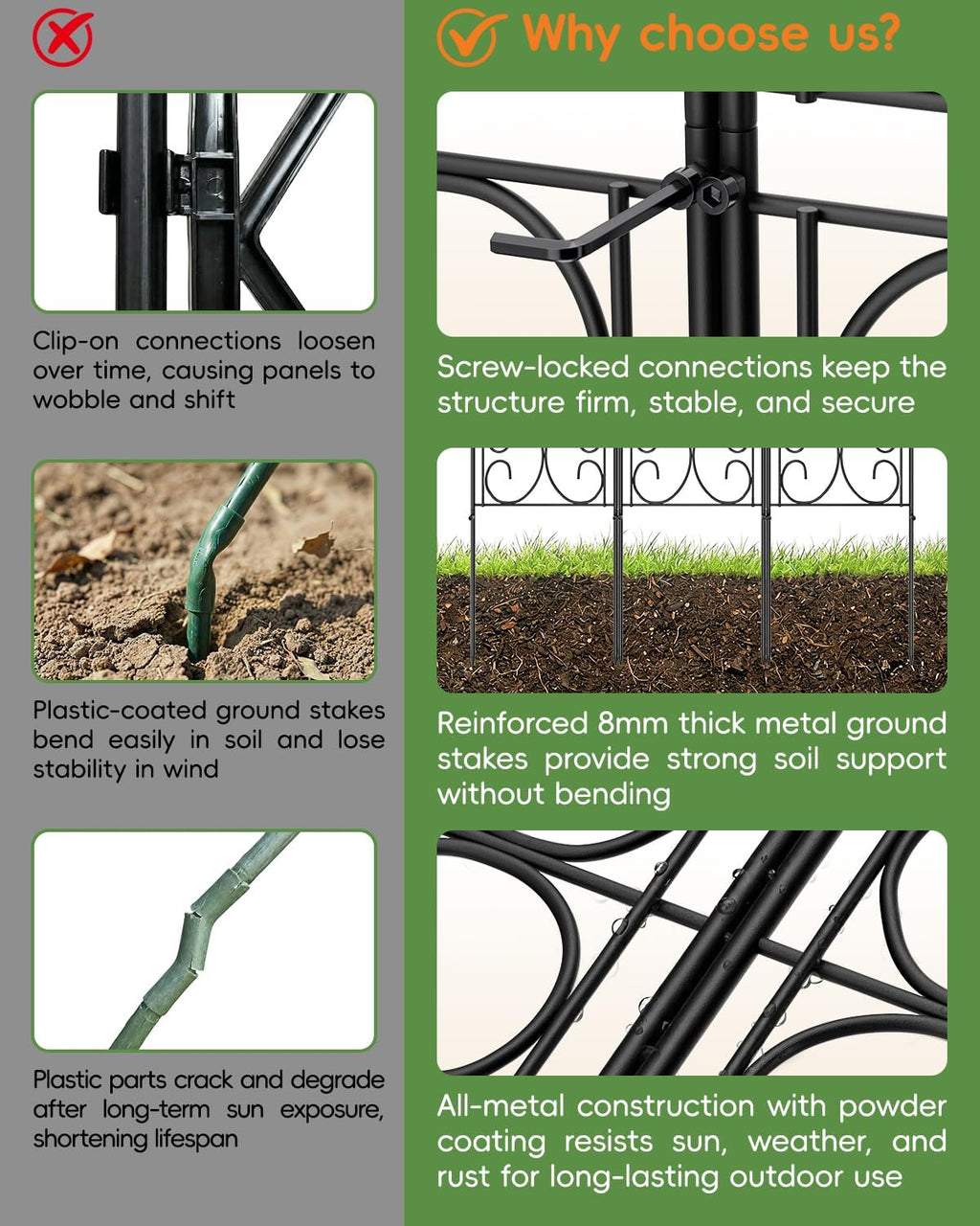 Wall Metal Privacy Plant Trellis