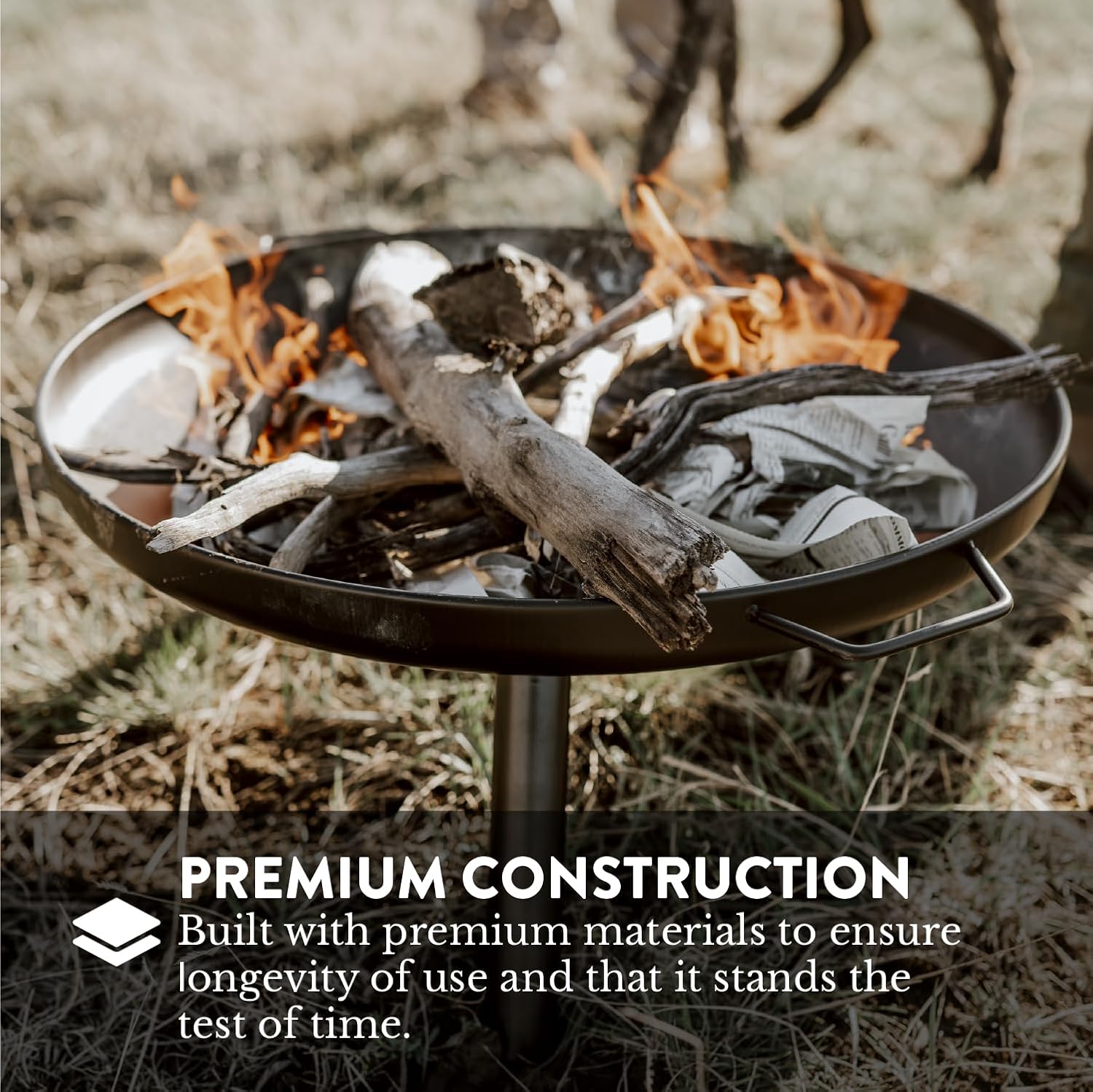 Alloy Steel Wood Burning Fire Pit