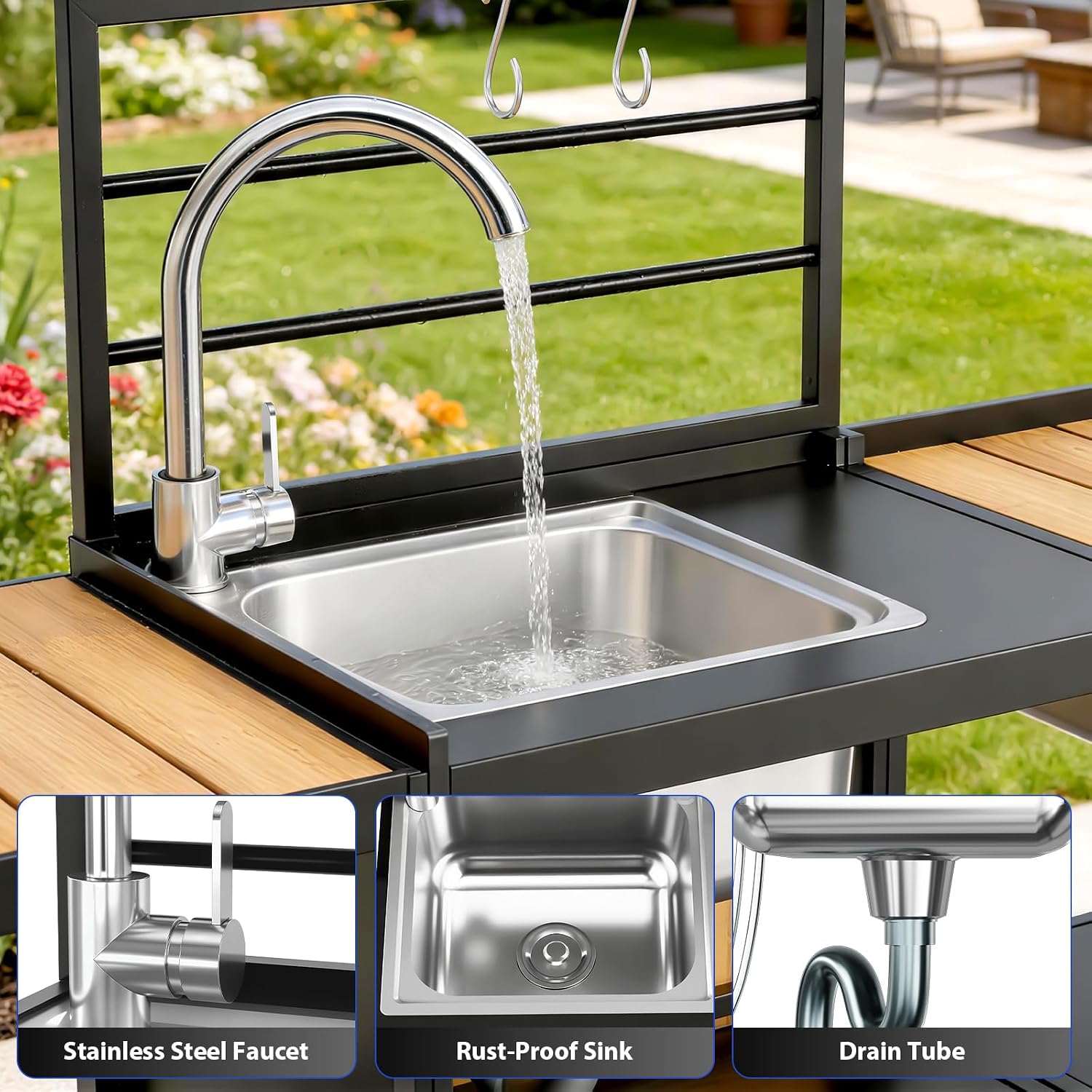 Aluminum Modular Kitchen Station
