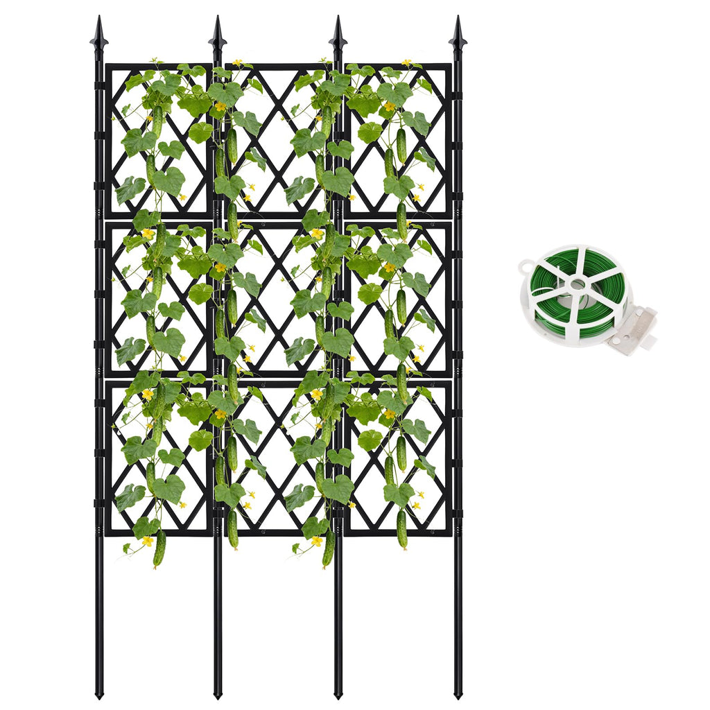 Metal Wall Lattice Plant Trellis