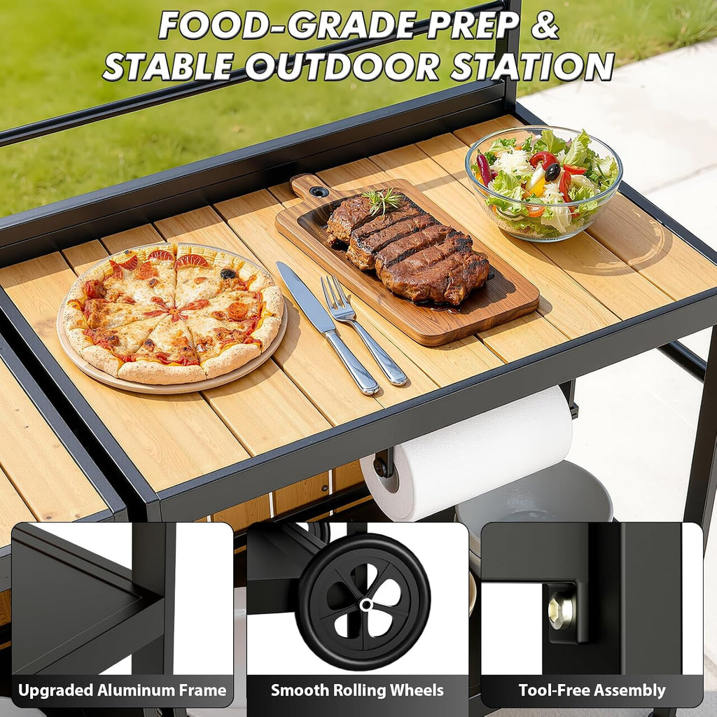 Aluminum Modular Kitchen Station