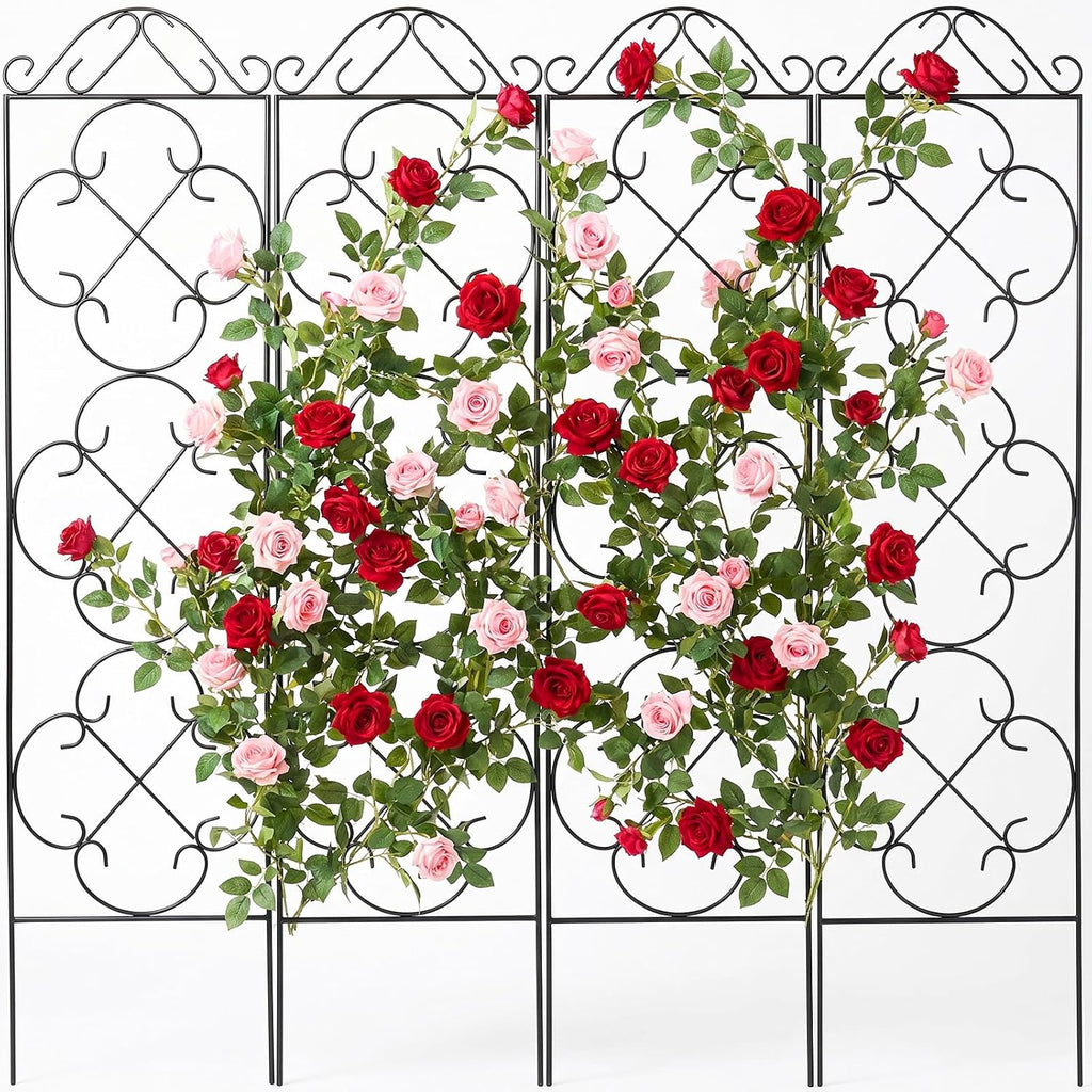 Metal Potted Plant Support Trellis