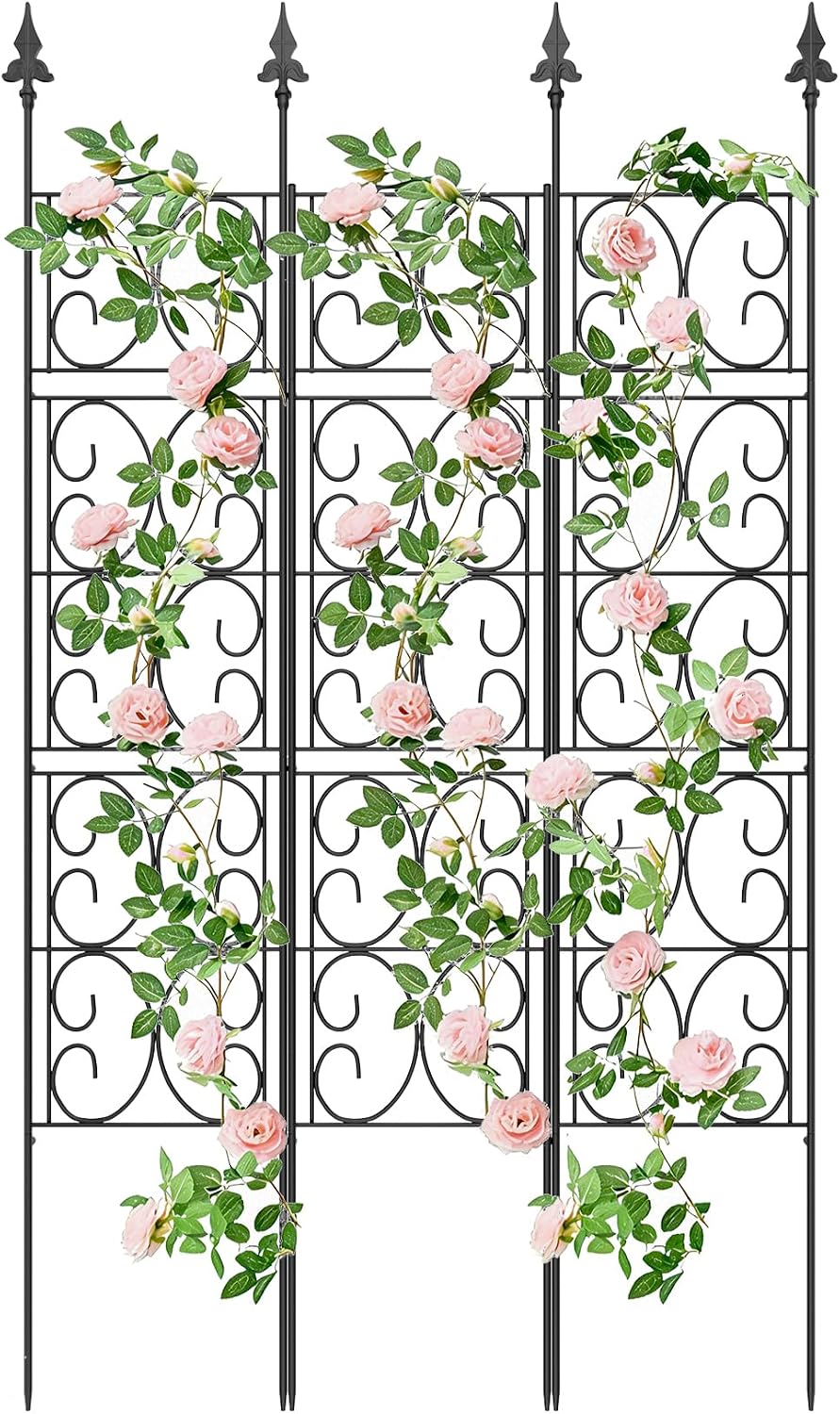 Wall Metal Privacy Plant Trellis