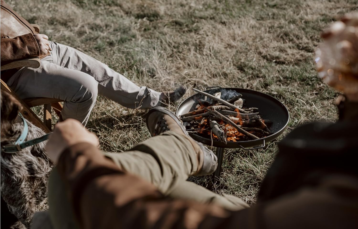Alloy Steel Wood Burning Fire Pit