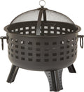 Steel Round Lattice Outdoor Fire Pit