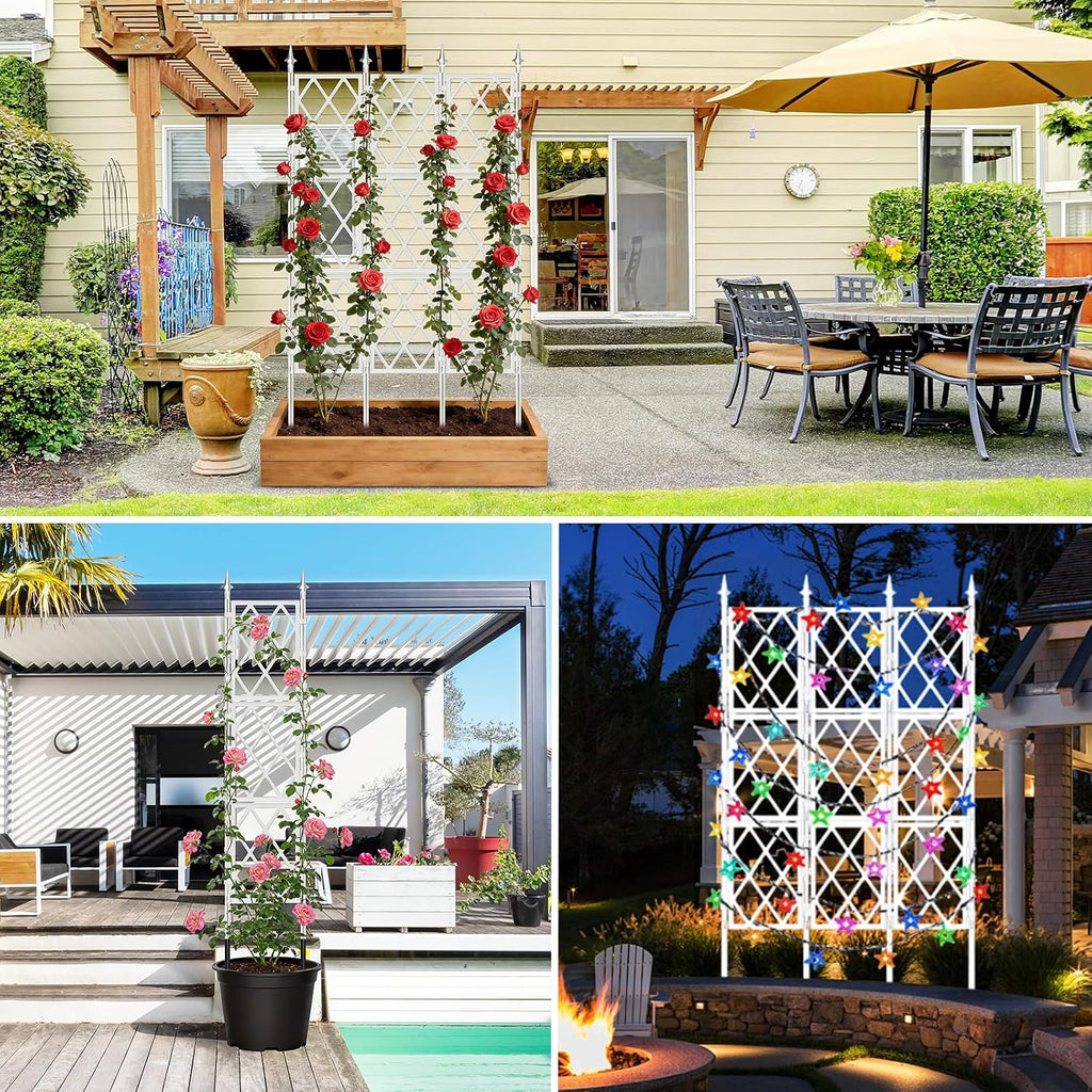 Metal Lattice Plant Trellis Frame