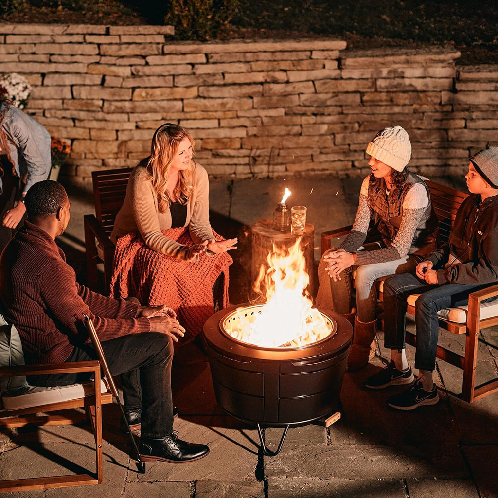 Smokeless Wood Burning Fire Pit