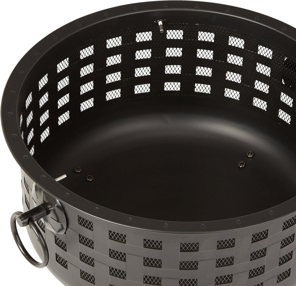 Steel Round Lattice Outdoor Fire Pit